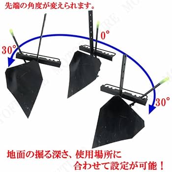 Amazon | MOTOFUTURE 耕うん機用 培土器 単品 付替え用